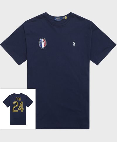 Polo Ralph Lauren T-shirts 710944674 FRANCE SS T-SHIRT Blue