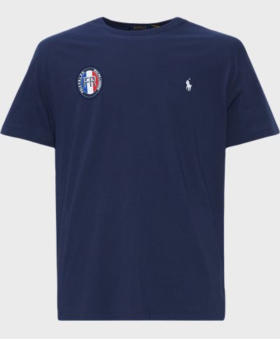 Polo Ralph Lauren T-shirts 710944674 FRANCE SS T-SHIRT Blå