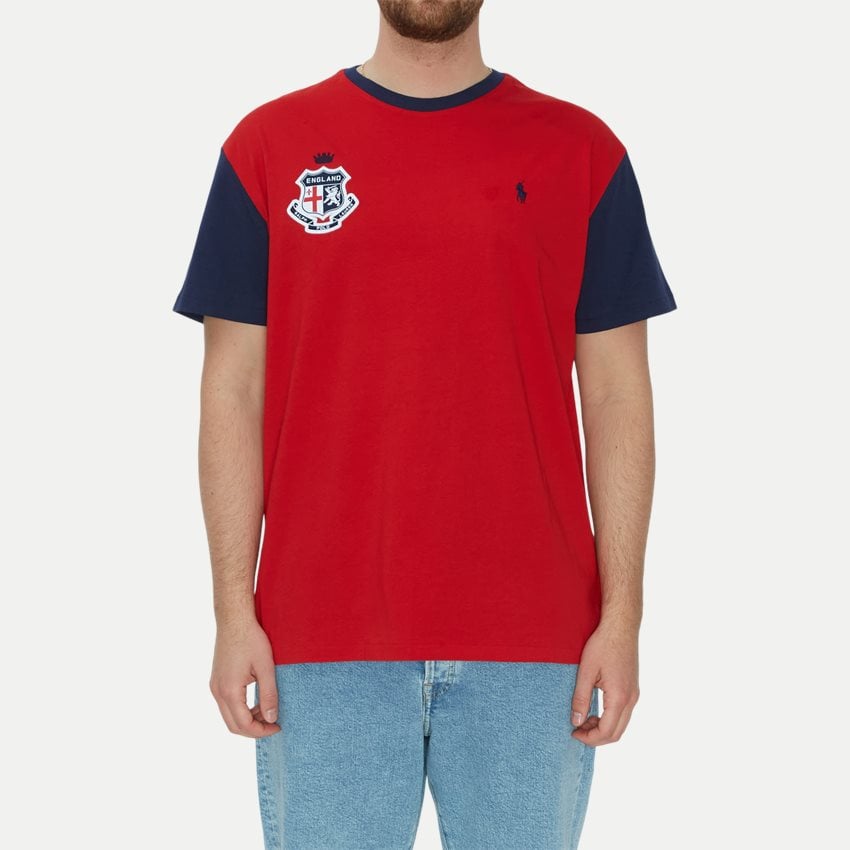 Polo Ralph Lauren T-shirts 710944675 ENGLAND SS T-SHIRT RØD