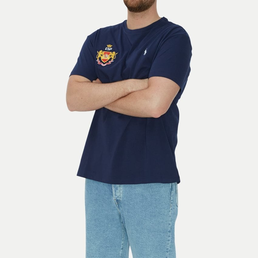 Polo Ralph Lauren T-shirts 710944677 SPAIN SS T-SHIRT NAVY