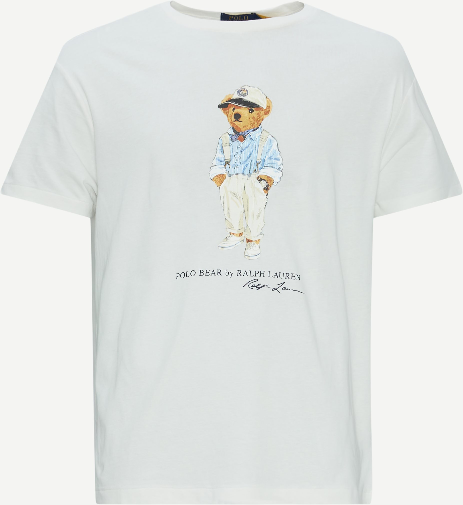 Polo Ralph Lauren T-shirts 710854497 SS T-SHIRT Hvid