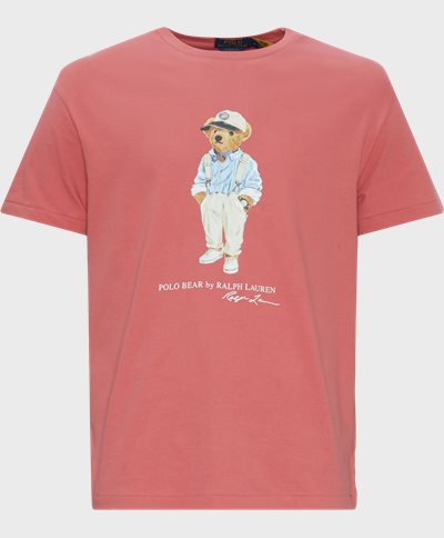 Polo Ralph Lauren T-shirts 710854497 SS T-SHIRT Rød