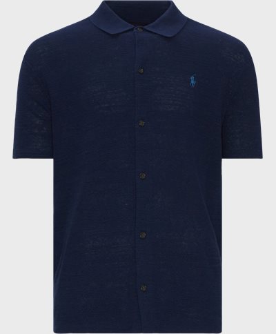 Polo Ralph Lauren Kortärmade skjortor 710941096 SS SHIRT Blå