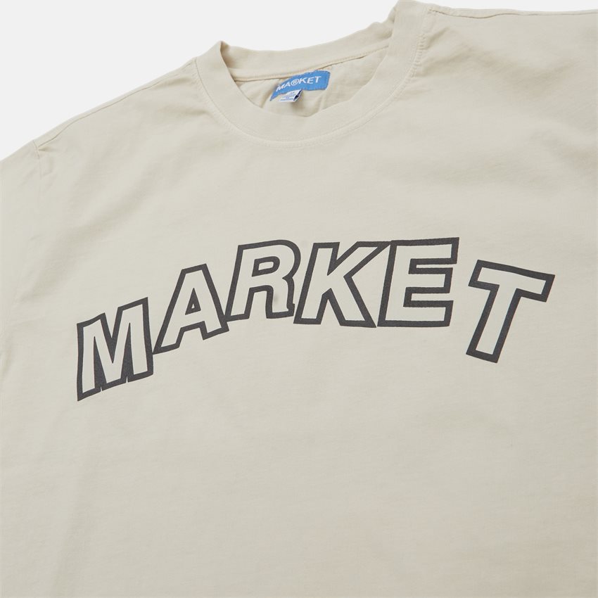 Market T-shirts COMMUNITY GARDEN TEE ECRU
