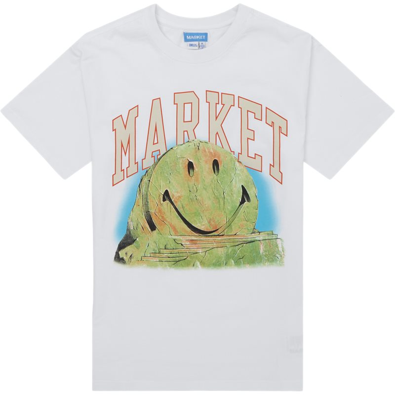 Chinatown Market Smiley Out Of Body T-shirt White