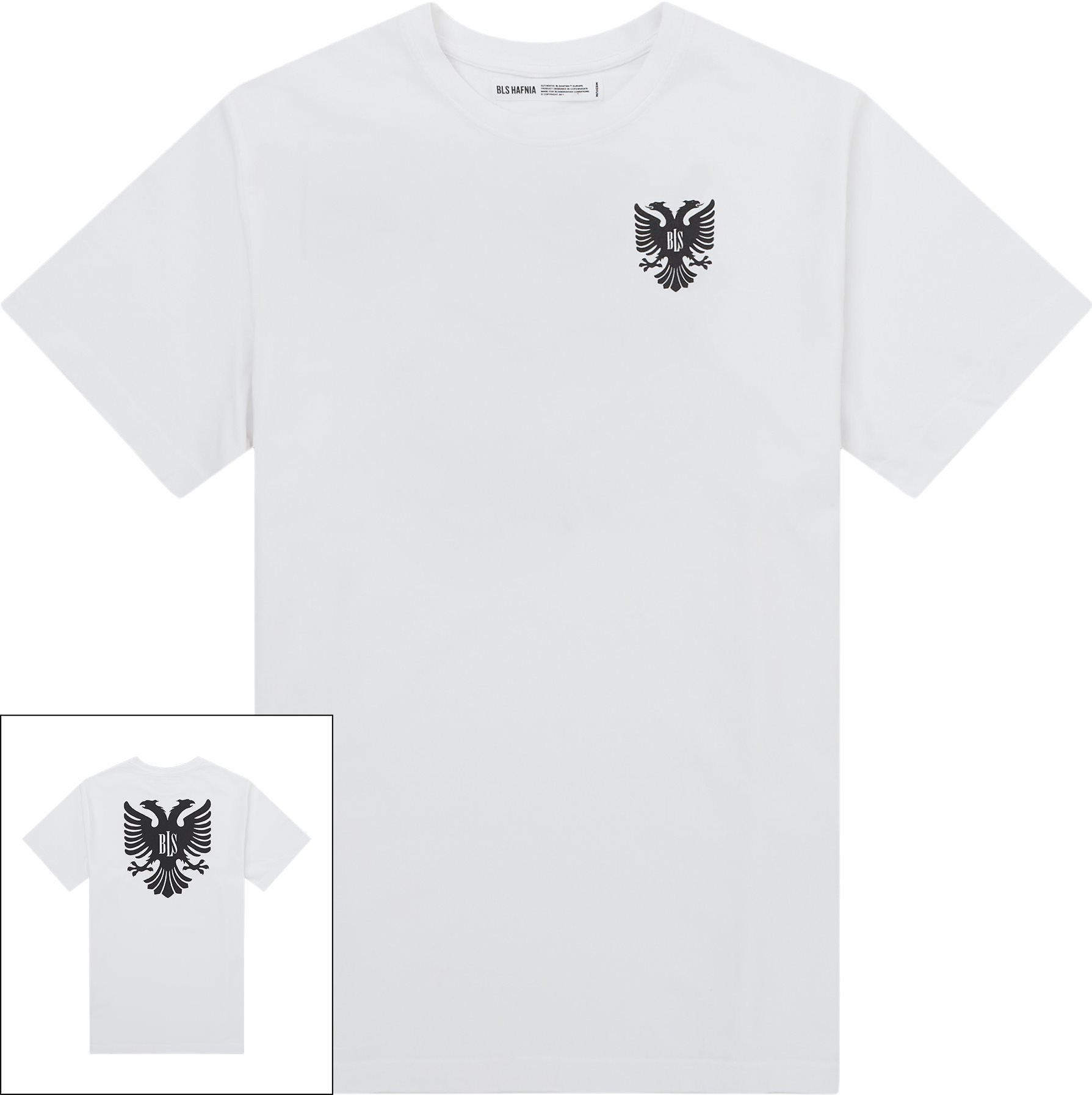 BLS T-shirts EAGLE T-SHIRT 202403073 Hvid