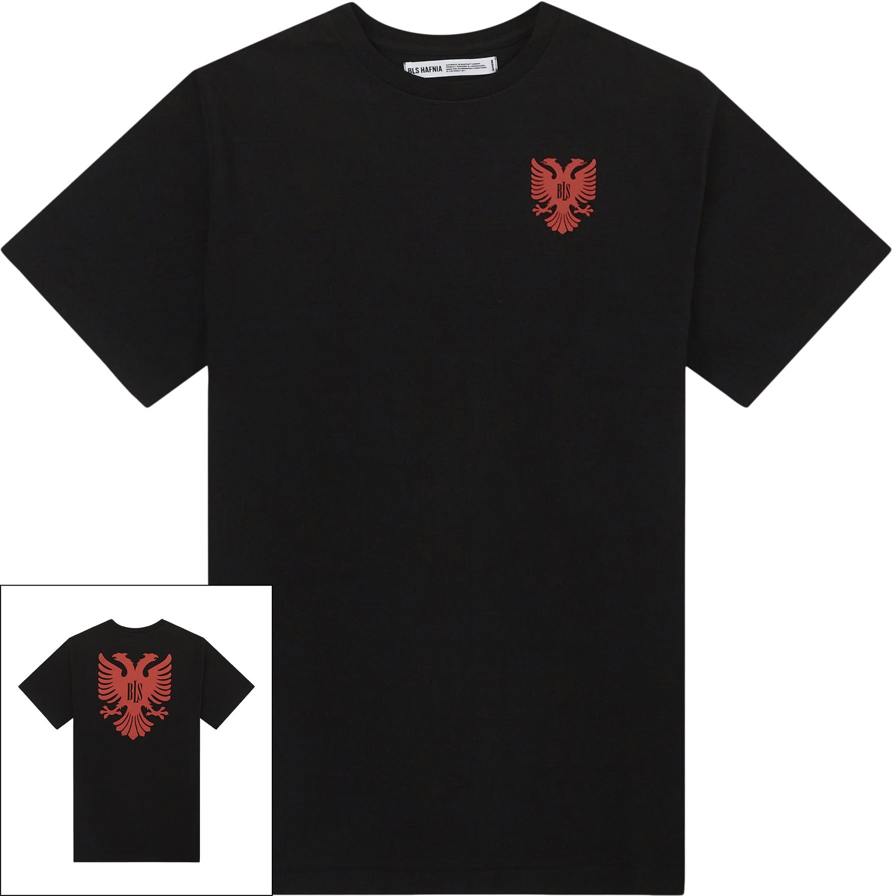 BLS T-shirts EAGLE T-SHIRT 202403073 Black