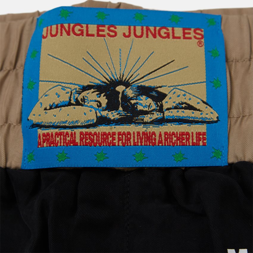 Jungles Jungles Shorts MAY YOU BE SAFE BOXING SHORTS BLACK/GOLD