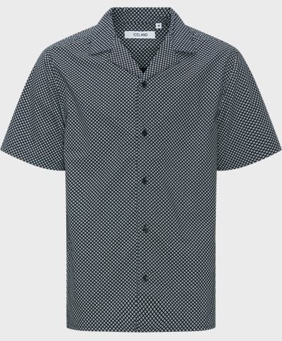 ICELAND Kortärmade skjortor CASTEL Svart