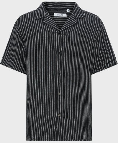 ICELAND Short-sleeved shirts WESTPORT Black