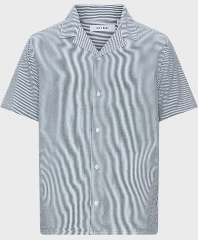 ICELAND Kortärmade skjortor LEANN Blå