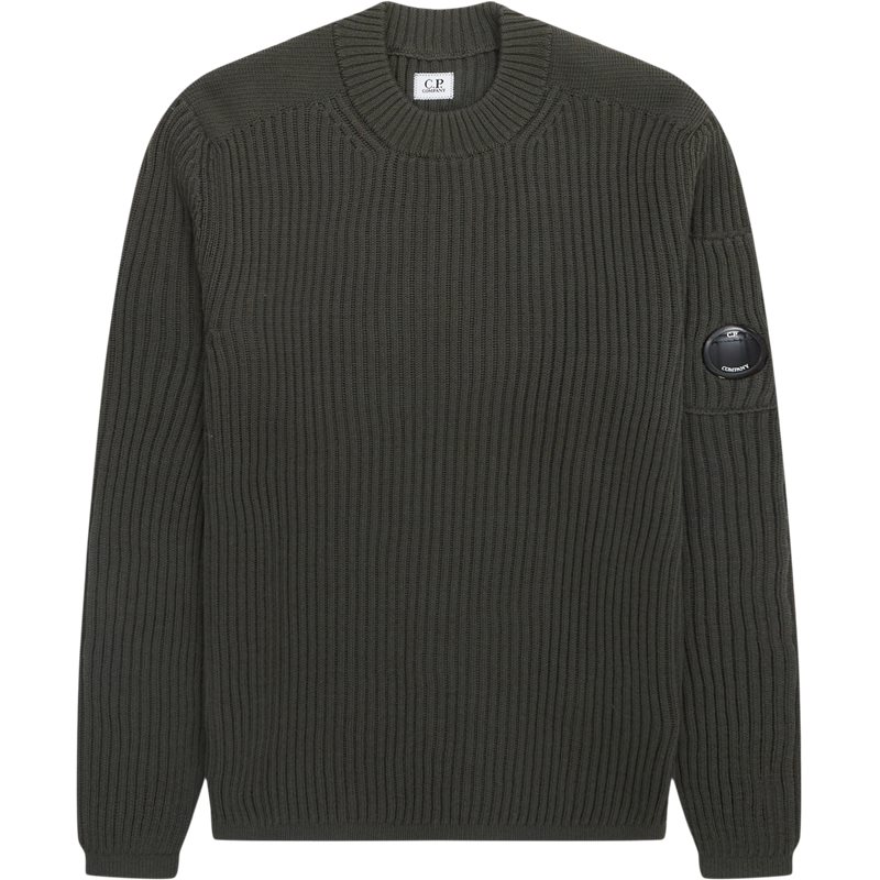 C.p. Company - Re-Wool Funnel Neck Knit