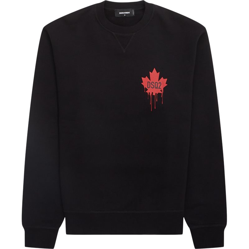 Dsquared2 - Red Maple Leaf Sweatshirt