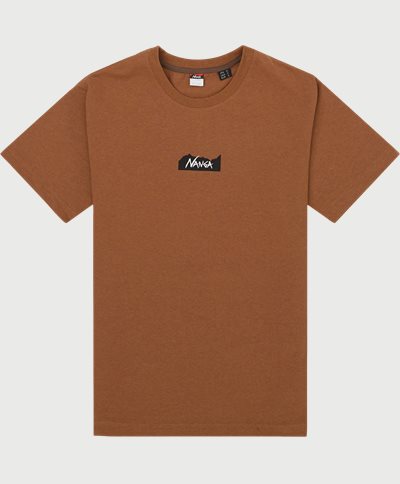 NANGA T-shirts 1G208 NW2211 Brown
