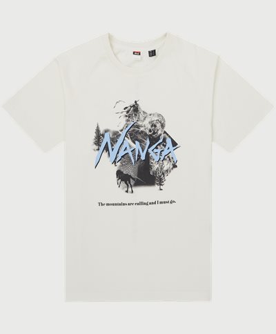 NANGA T-shirts 1G810-C NW2411 Hvid
