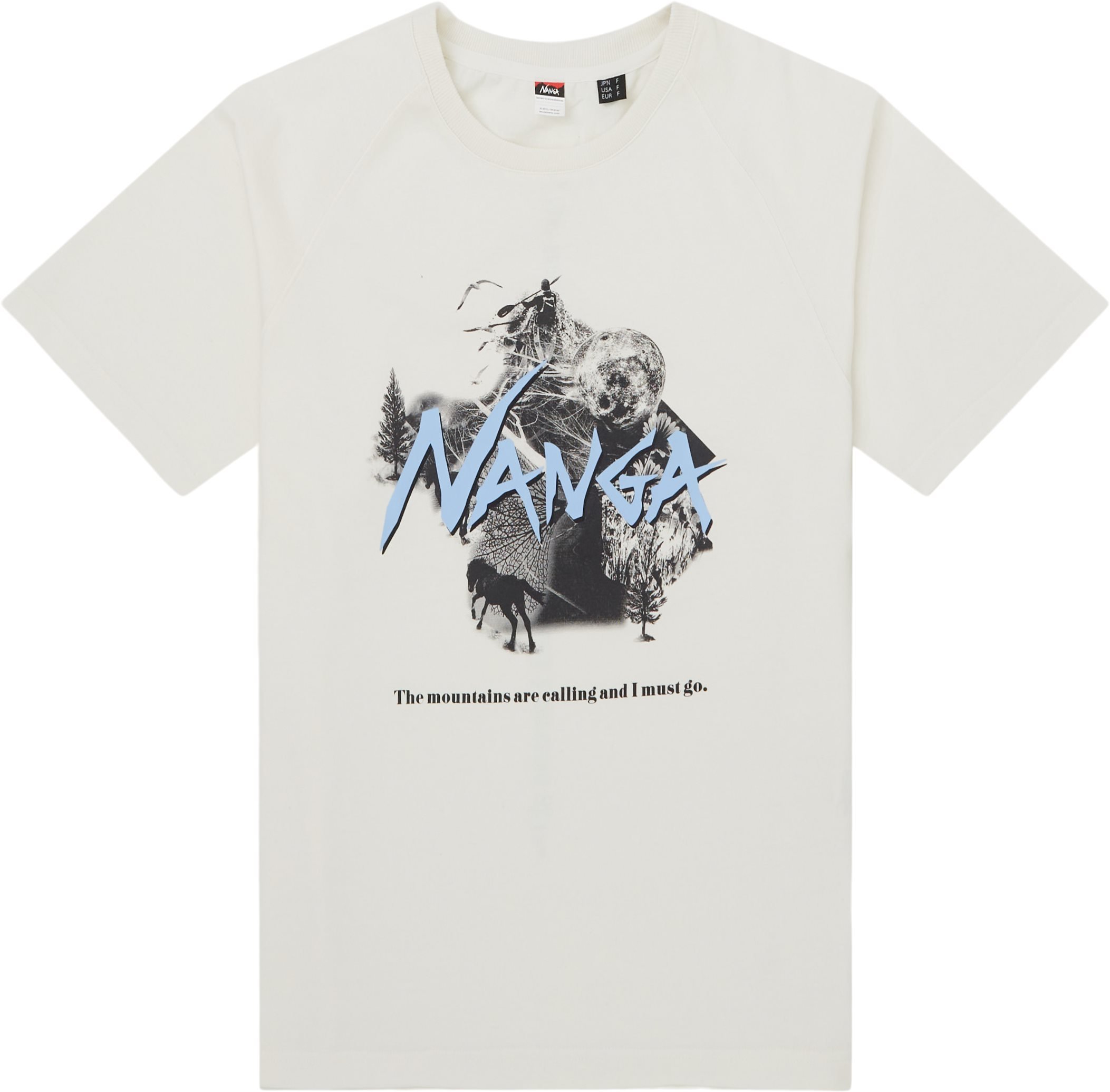 NANGA T-shirts 1G810-C NW2411 White