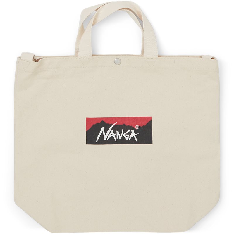 Nanga 3a504 Na2253 Way Canvas Tote Bag Beige
