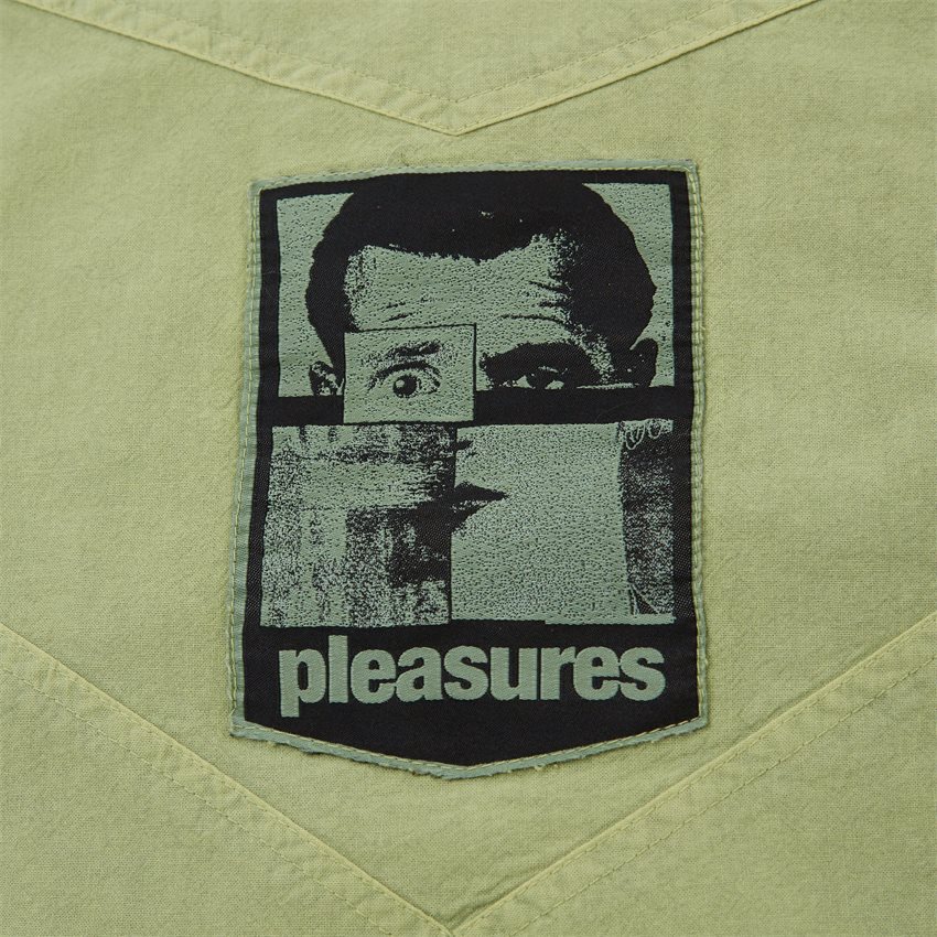 Pleasures Sweatshirts MENTOR CREWNECK GREEN