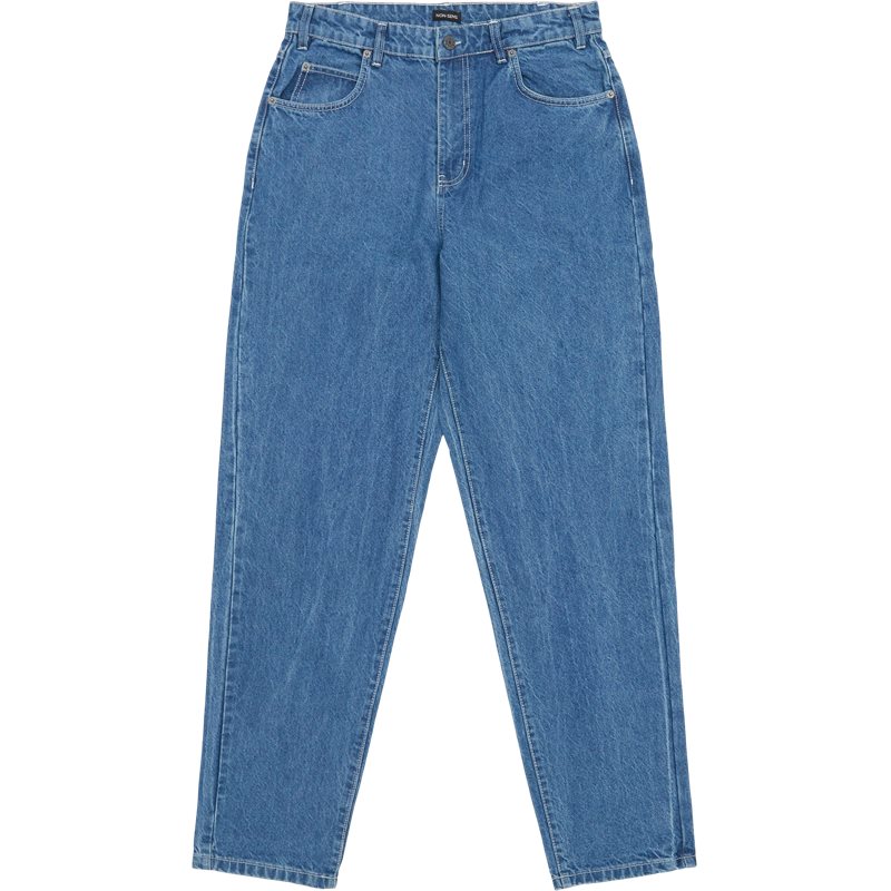Non Sens Alaska Mid Blue Jeans Blå