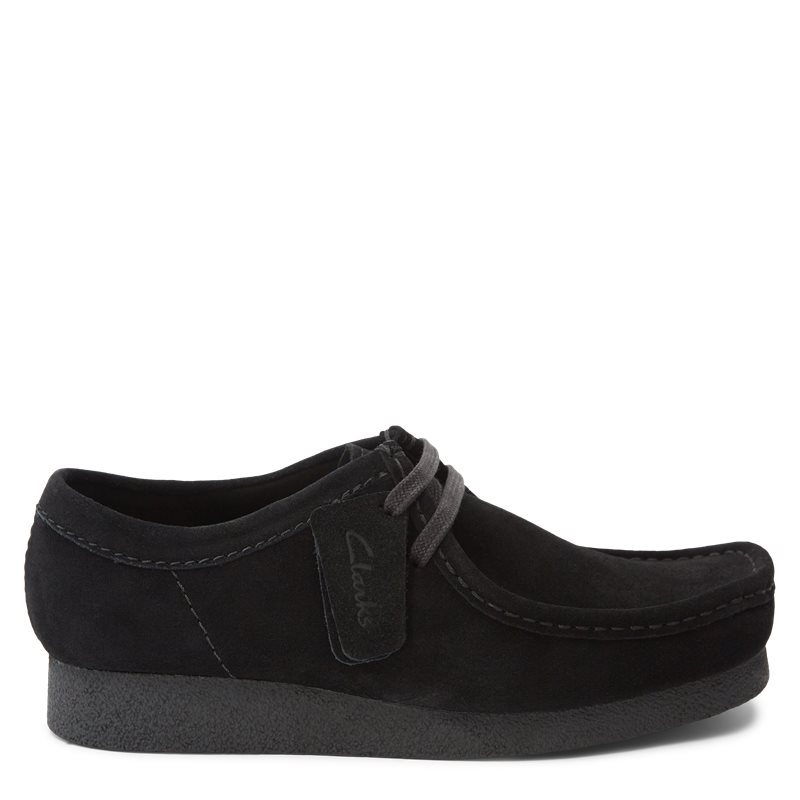 Clarks Wallabee Sko Sort