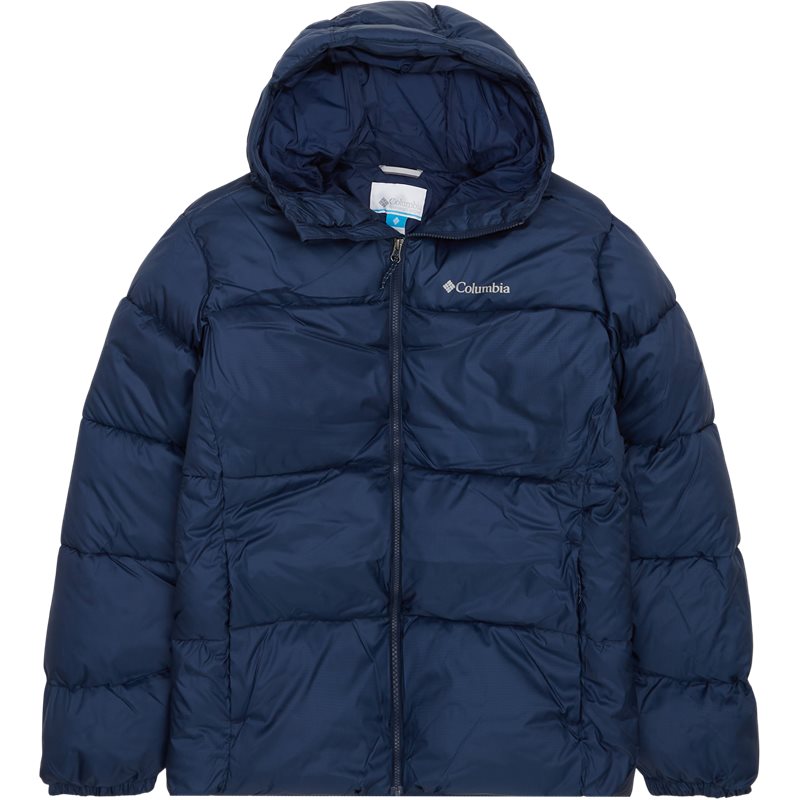 Columbia Puffect Ii Hooded Jakke Collegiate Navy