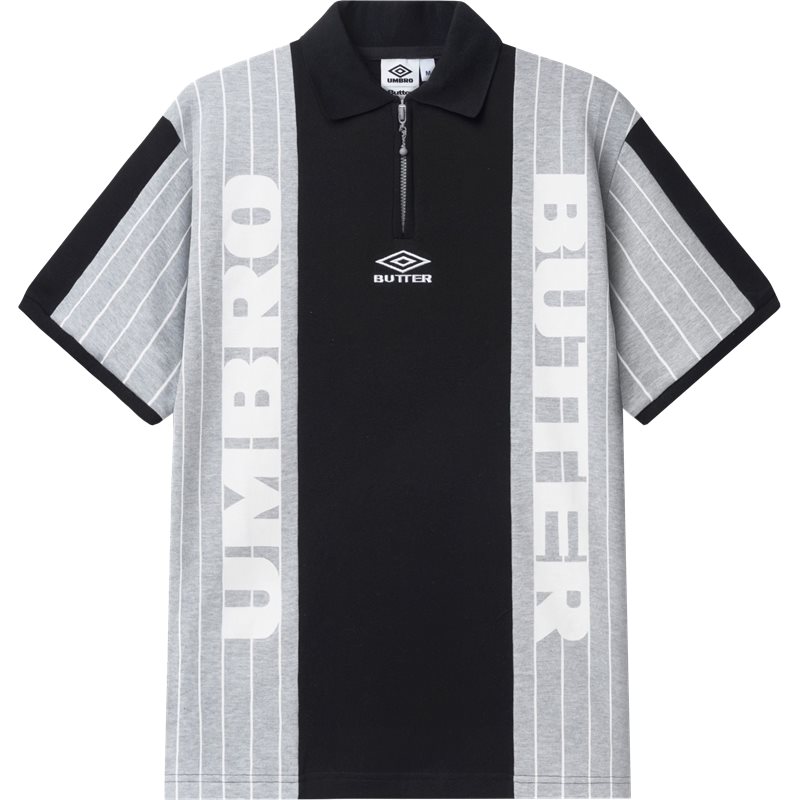 Butter Goods Athletica Polo Tee Sort XXL Herre