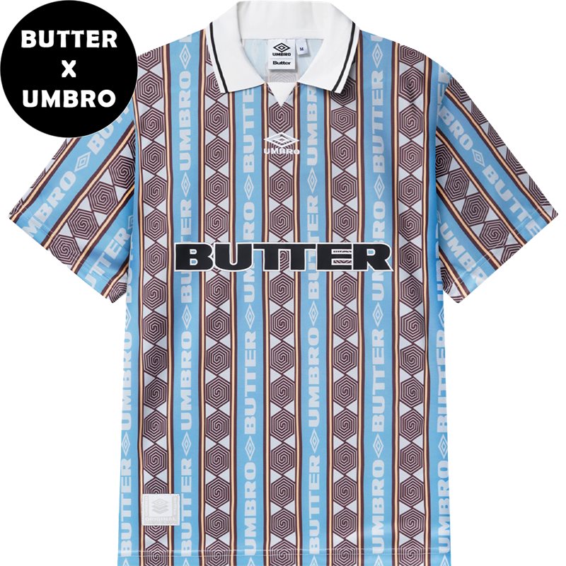 Butter Goods Vert Jersey Tee Blå