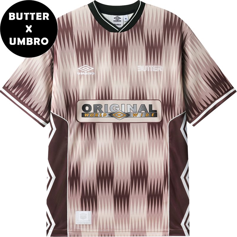 Butter Goods Optical Jersey Tee Brun