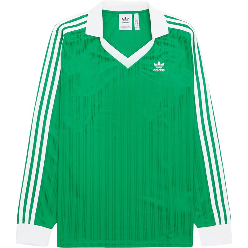 Adidas Originals Pique Ls Ix5225 T-shirts Grøn