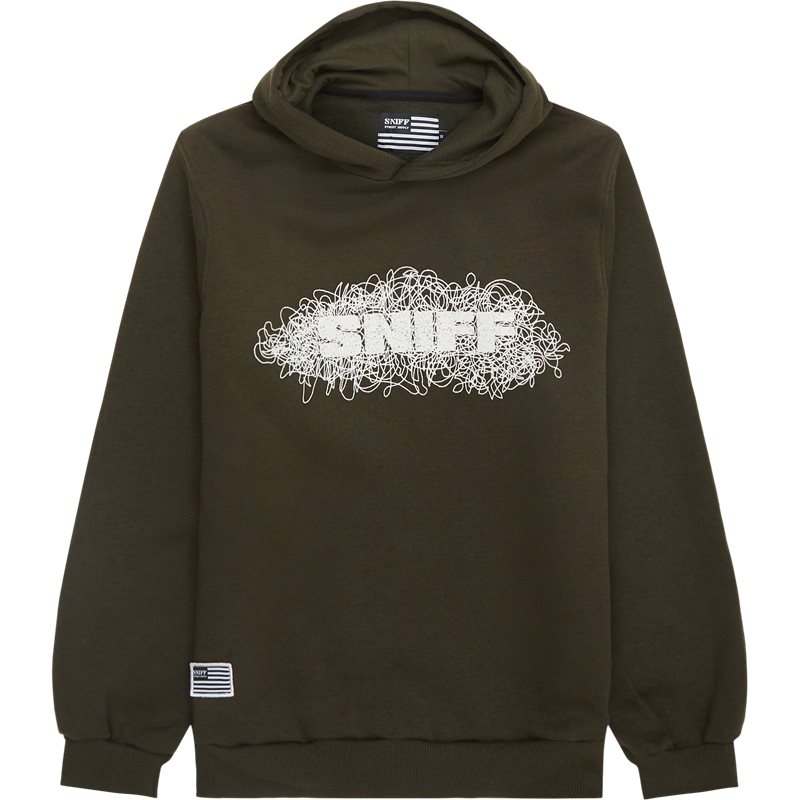 Sniff Belagio Hoodie Army Mel