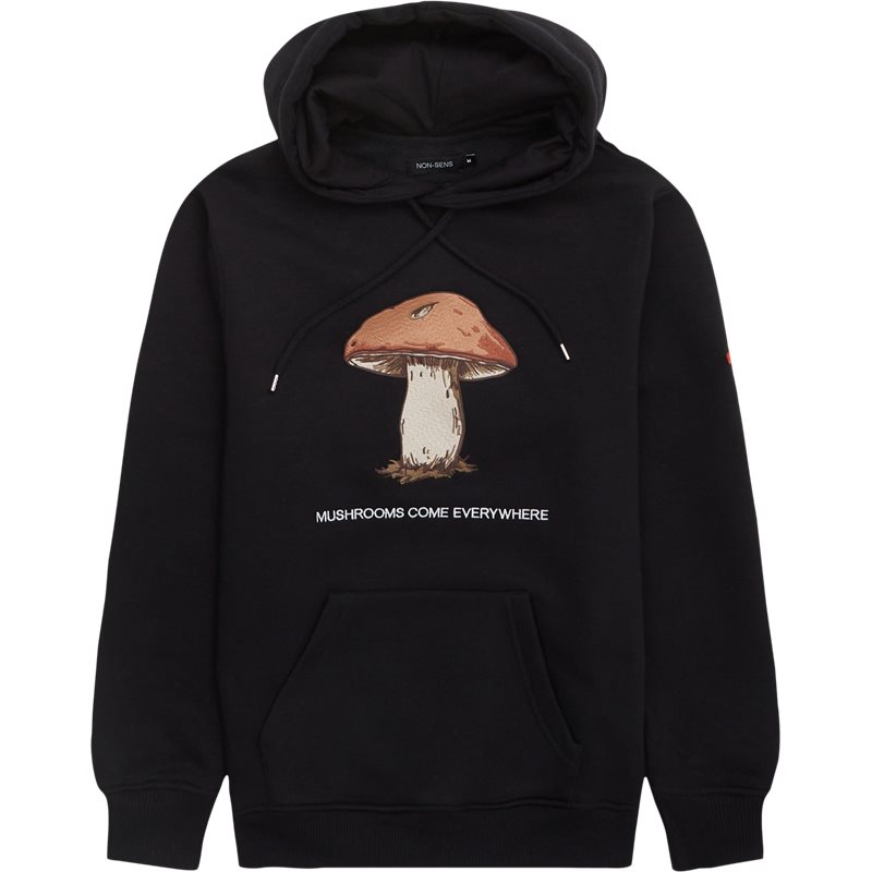 Non Sens Bob Hoodie Black
