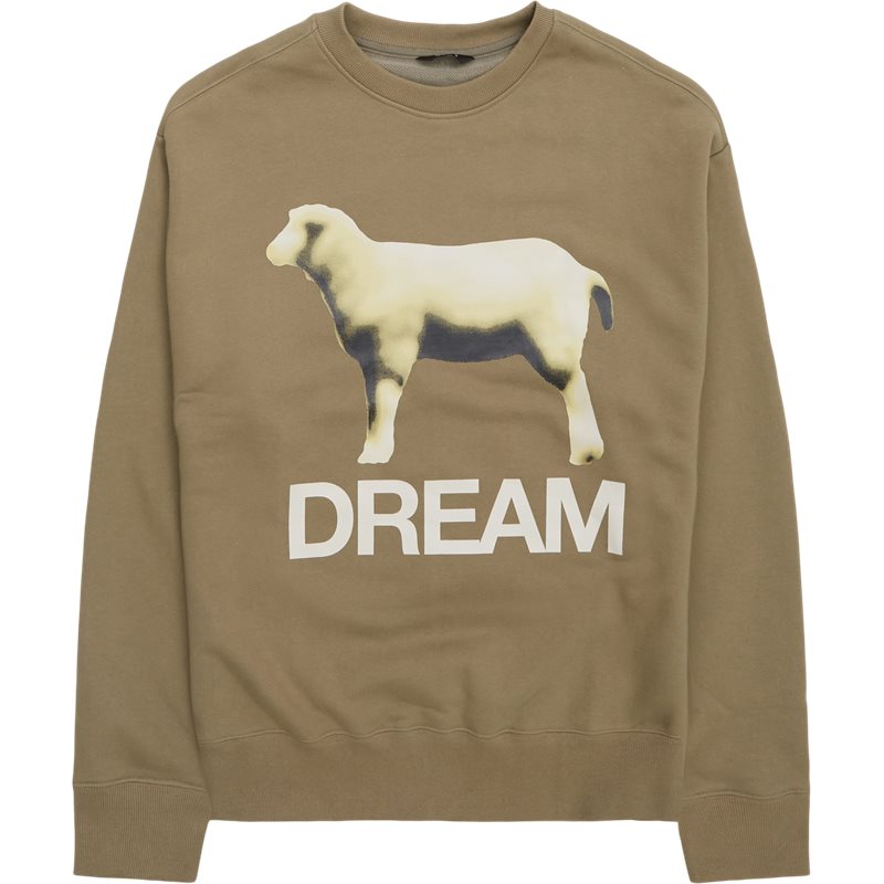 Tee Library Dream Sweatshirt Moss