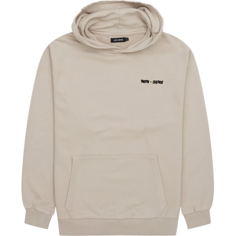 Non Sens Maryland Hoodie Dark Sand