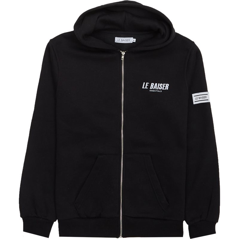 Le Baiser Guam Zip-sweatshirt Black