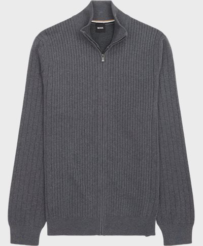 BOSS Black Stickat 50534403 H-BEJINO Grå