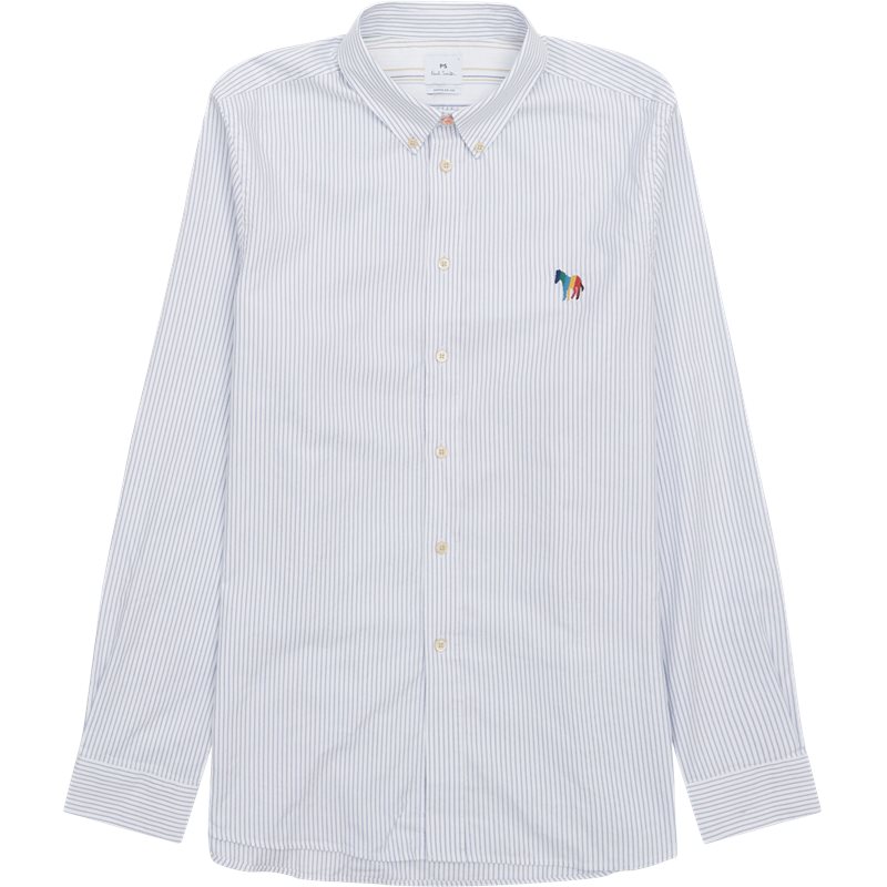 Herretøj UDSALG PS by Paul Smith Regular fit 708U P22264 Skjorter Hvid - TILBUD online