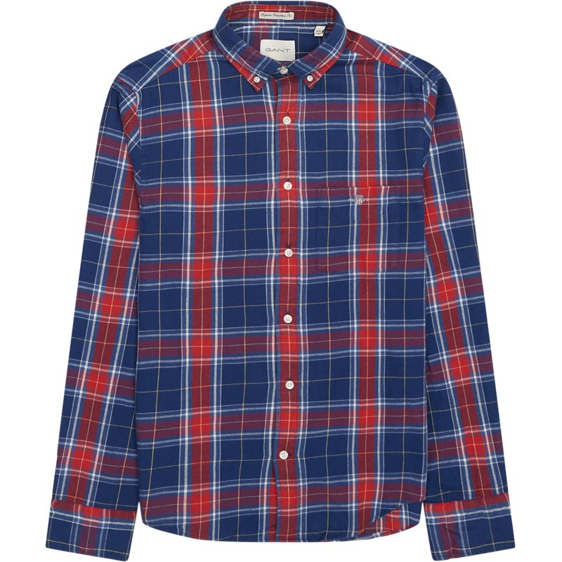 Gant - Reg Flannel Check Skjorte