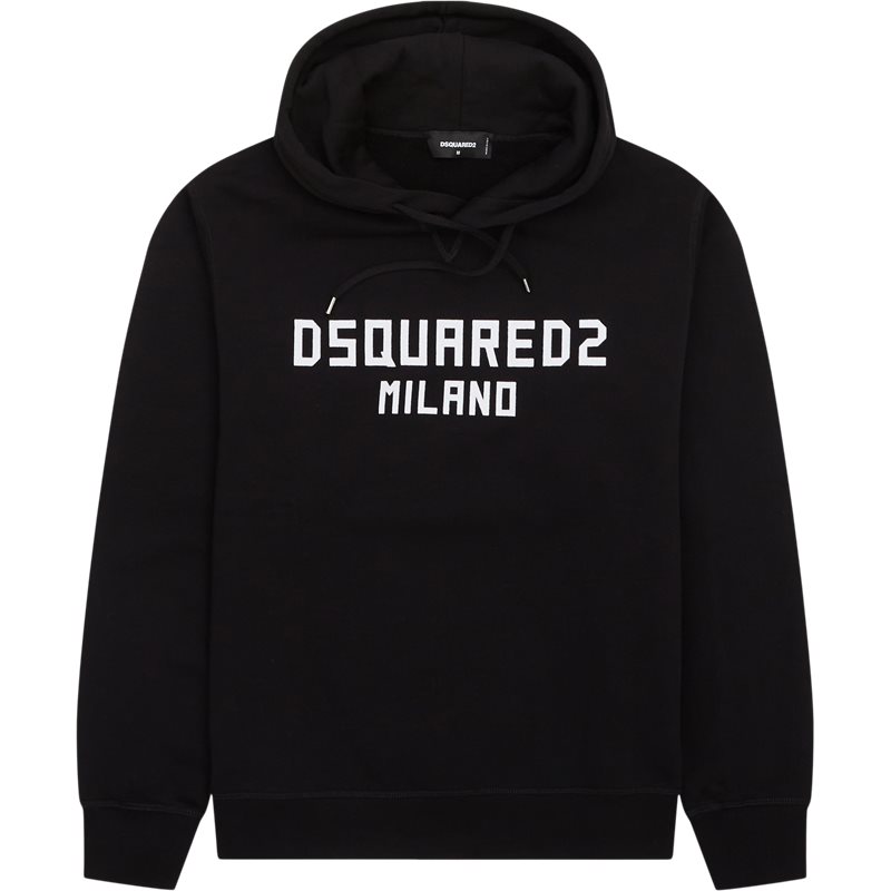 Herretøj UDSALG Dsquared2 Cool Fit Hættetrøje Sort