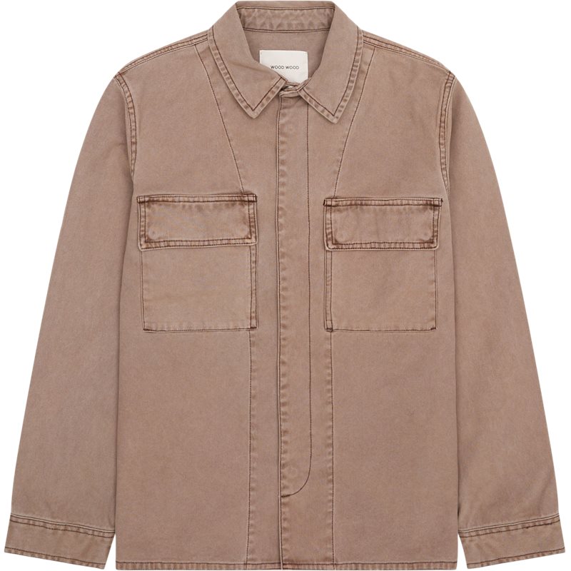 Herretøj UDSALG Wood Wood Fabian Overshirt - TILBUD online