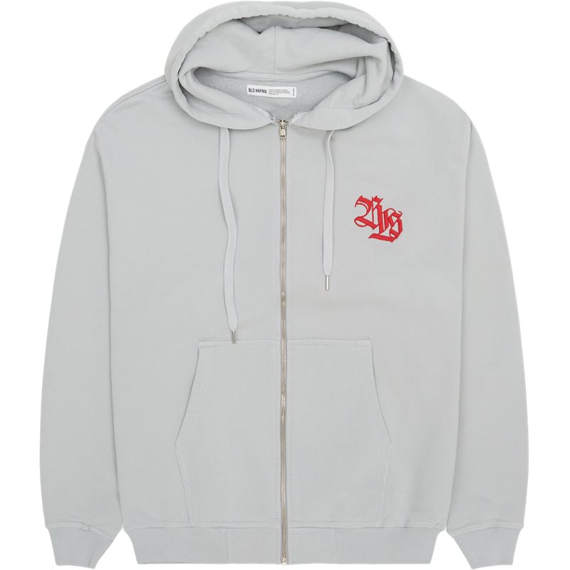 Bls Justice Zip Hoodie Grå