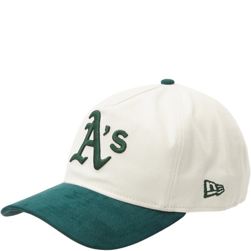 New Era Golfer Athletics Cap Off White