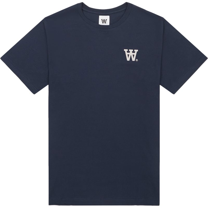 Wood Wood Ace Chest Tee Navy