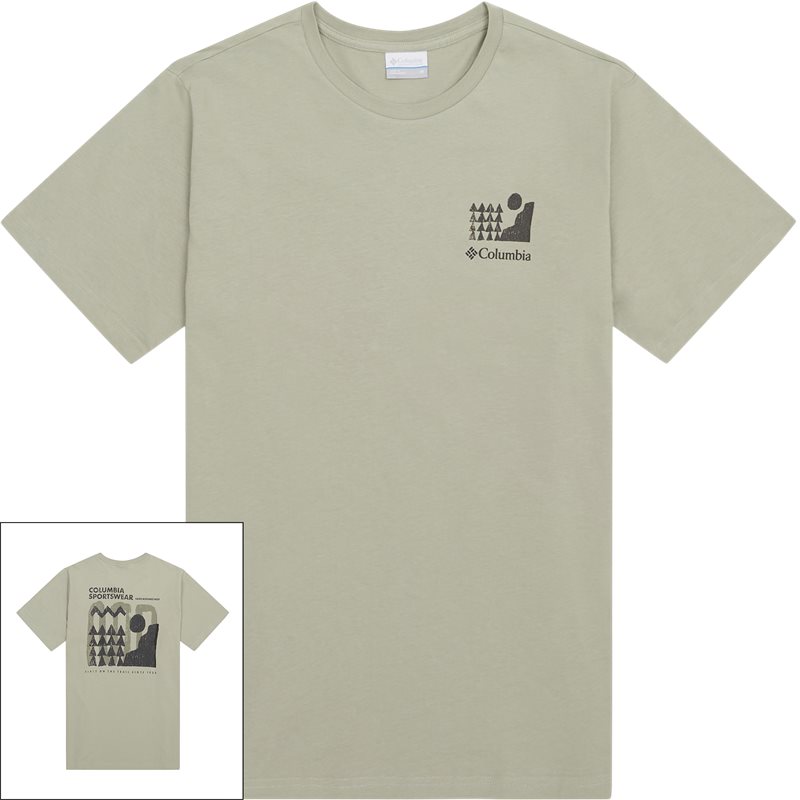 Columbia Explorers Canyon Back Ss Tee36451 T-shirts Safari