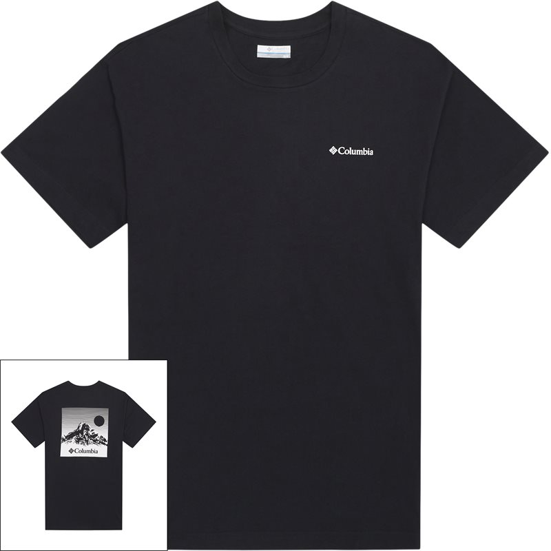 Columbia Black Butte Graphic Tee71701 T-shirts Black