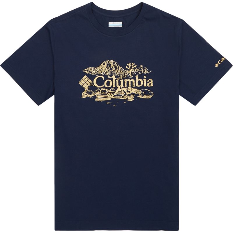 Columbia Kettle River Graphic Tee20391 T-shirts Navy