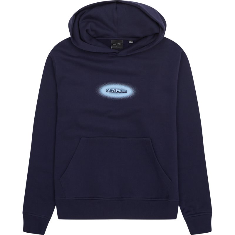 Daily Paper Dotted Logo Hoodie11062 Sweatshirts Navy