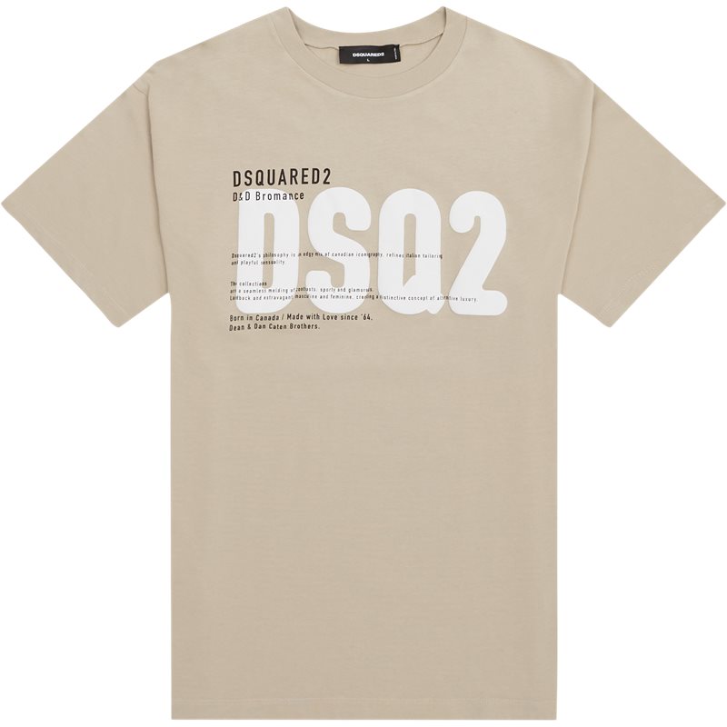 Dsquared2 S74GD1412 D2033 T shirts Sand