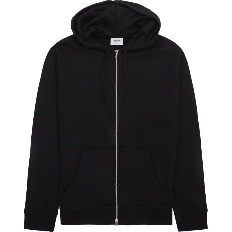 Bareen Classic Zip Hoodie Black