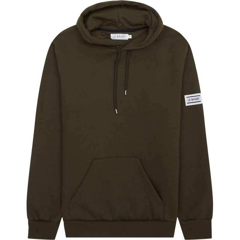 Le Baiser Magic Hoodie Army Mel