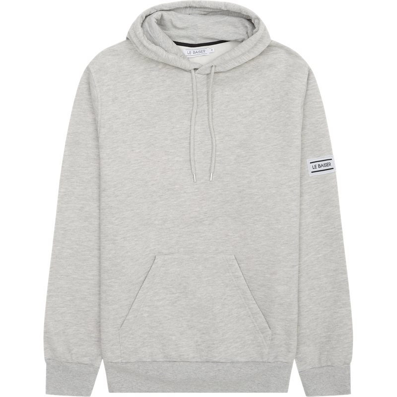 Le Baiser Magic Hoodie Grey Melange